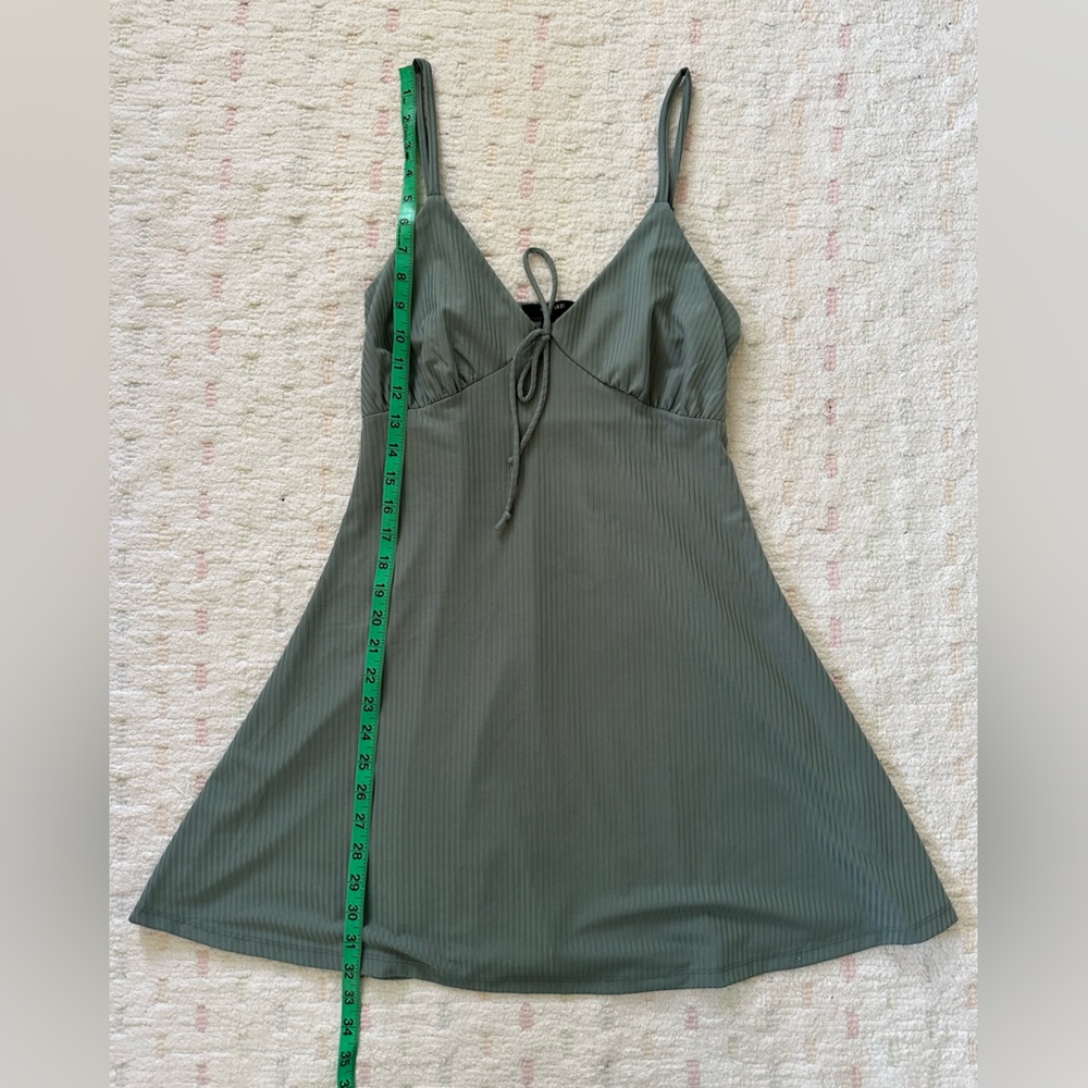 Forever 21 Strapy Dress, Size L, green